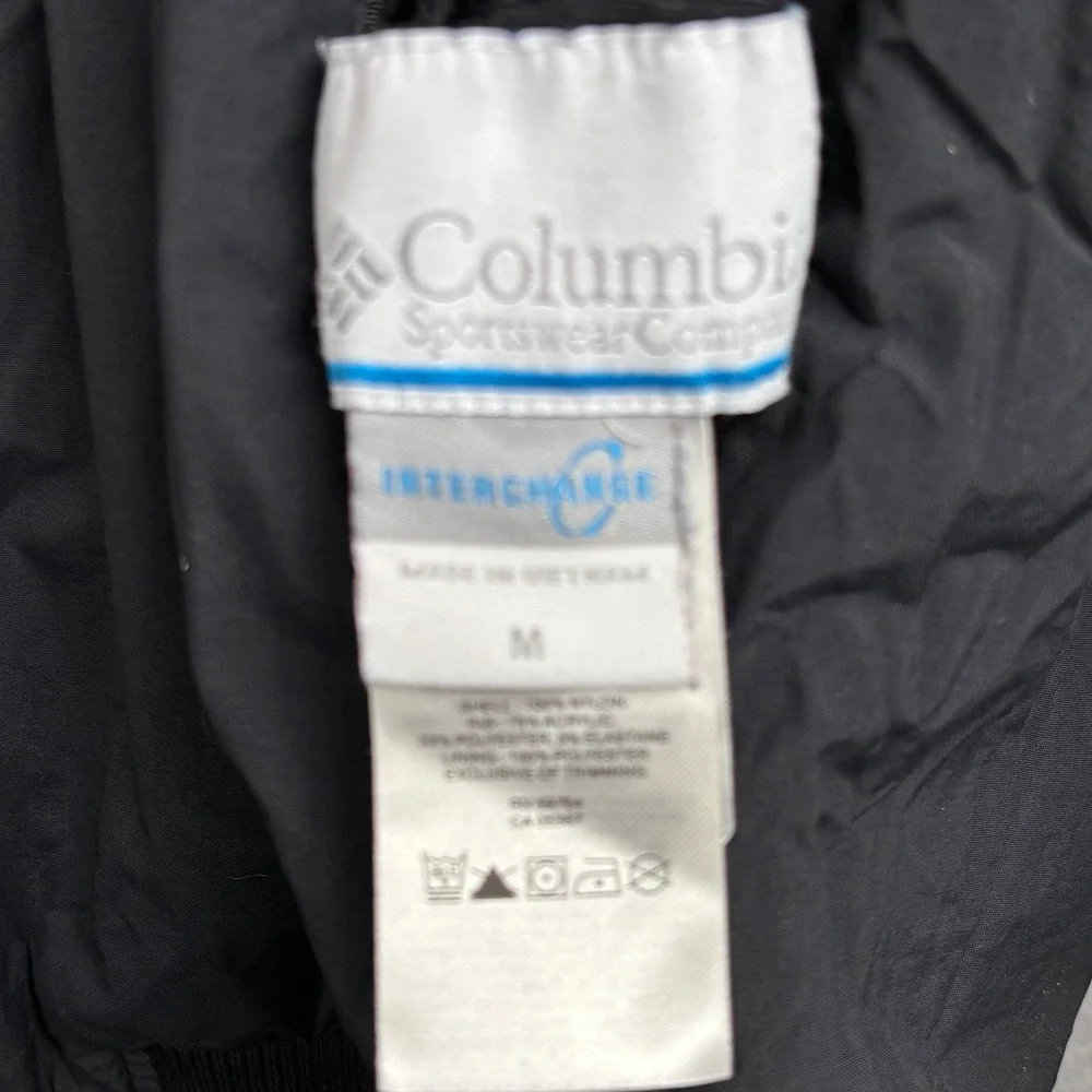 Columbia Sportswear Men's Interchange Reversible Red Plaid Black Bomber Coat MED